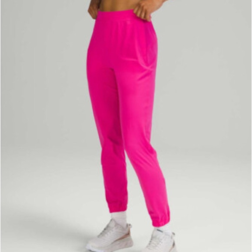 Lululemon Athletica Adapted State High Rise Jogger Full Length Sonic Pink